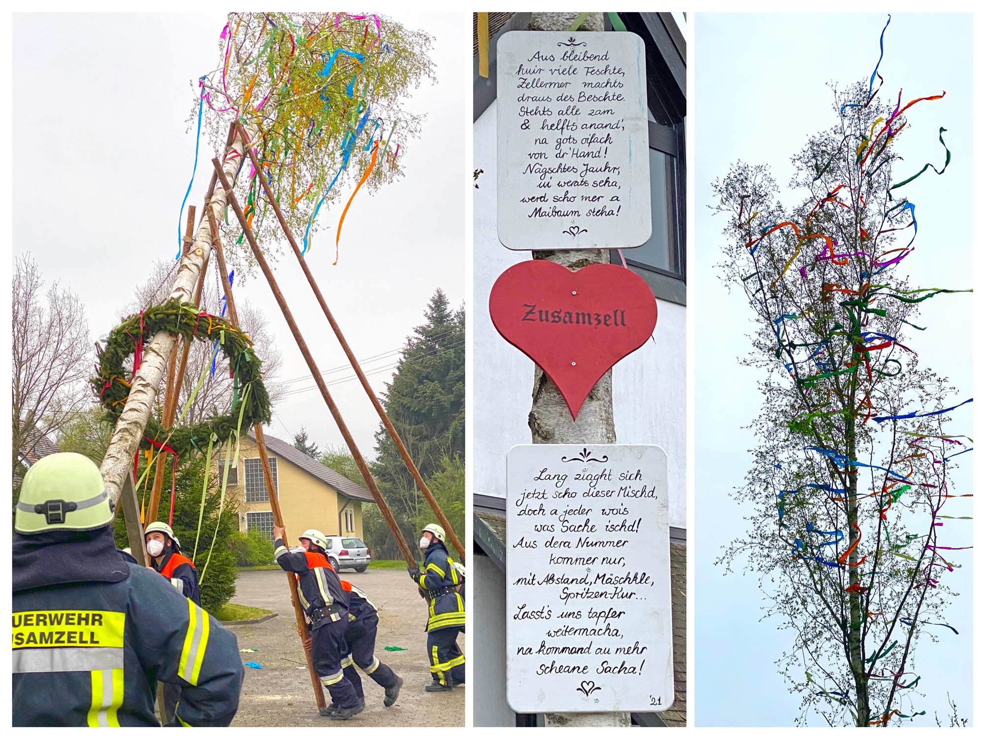 Maibaum 2021 in Zusamzell